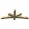 Ekena Millwork Alberta Rough Sawn Timber Gable Bracket, Douglas Fir, 60"W x 25"H x 4"D x 4"F, 10/12 Pitch GBW060X25X0404ALB00RDF - alternate 4